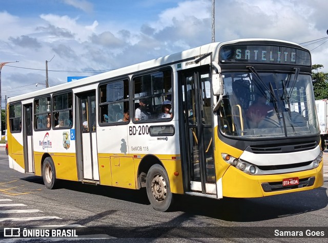 Belém Rio Transportes BD-200 na cidade de Belém, Pará, Brasil, por Samara Goes. Número da foto: #12881959.