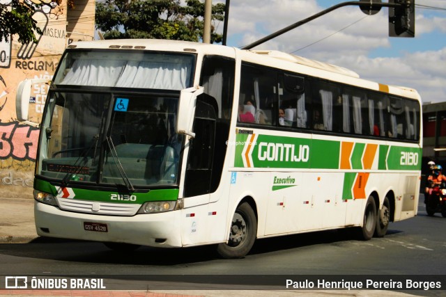 Empresa Gontijo de Transportes 21130 na cidade de Belo Horizonte, Minas Gerais, Brasil, por Paulo Henrique Pereira Borges. Número da foto: #12881755.