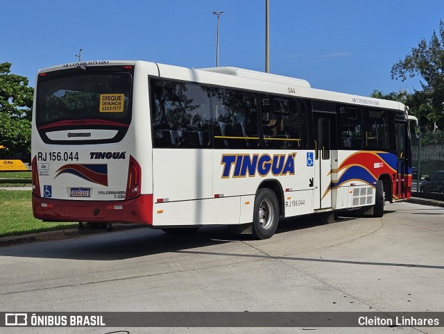 Transportadora Tinguá RJ 156.044 na cidade de Rio de Janeiro, Rio de Janeiro, Brasil, por Cleiton Linhares. Número da foto: #12880993.