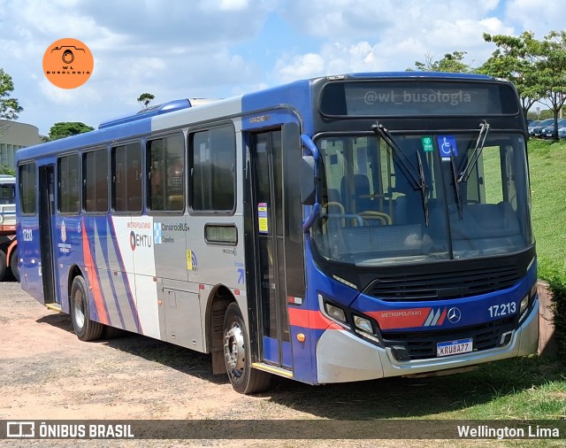 Transportes Capellini 17.213 na cidade de Vinhedo, São Paulo, Brasil, por Wellington Lima. Número da foto: #12880329.