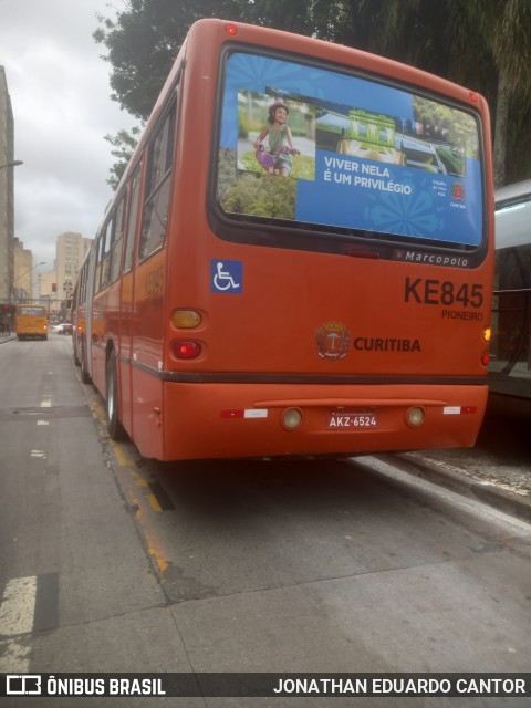 Viação Tamandaré KE845 na cidade de Curitiba, Paraná, Brasil, por JONATHAN EDUARDO CANTOR. Número da foto: #12880423.