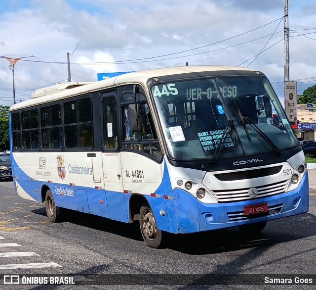 Auto Viação Monte Cristo AL-44501 na cidade de Belém, Pará, Brasil, por Samara Goes. Número da foto: #12882365.