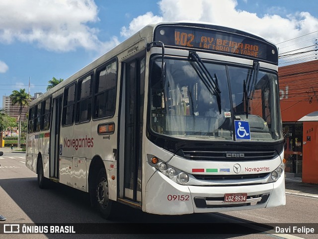 Consórcio Navegantes - 09  > Empresa de Transportes Nossa Senhora Aparecida > Empresa de Transportes Marcos da Silva 09152 na cidade de João Pessoa, Paraíba, Brasil, por Davi Felipe. Número da foto: #12882012.