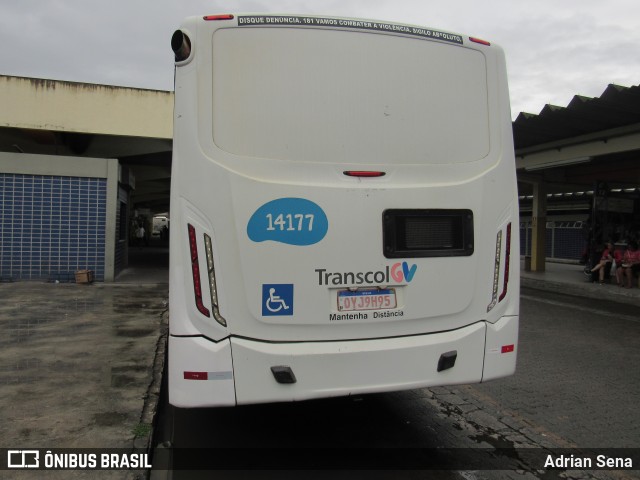Serramar Transporte Coletivo 14177 na cidade de Serra, Espírito Santo, Brasil, por Adrian Sena. Número da foto: #12880722.