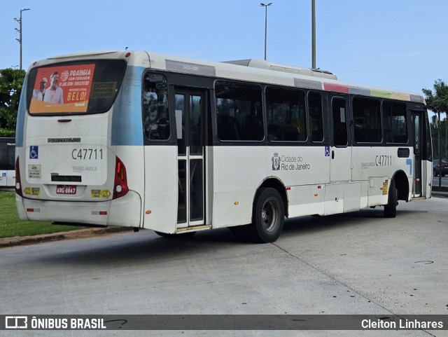 Viação Redentor C47711 na cidade de Rio de Janeiro, Rio de Janeiro, Brasil, por Cleiton Linhares. Número da foto: #12882470.
