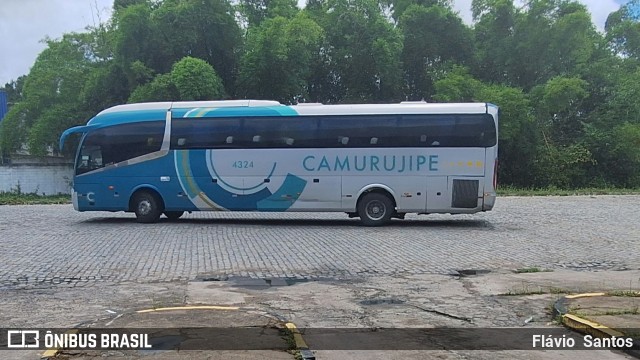 Auto Viação Camurujipe 4324 na cidade de Cruz das Almas, Bahia, Brasil, por Flávio  Santos. Número da foto: #12880397.