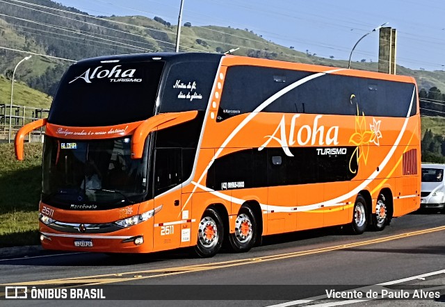 Aloha Turismo 2611 na cidade de Aparecida, São Paulo, Brasil, por Vicente de Paulo Alves. Número da foto: #12880535.