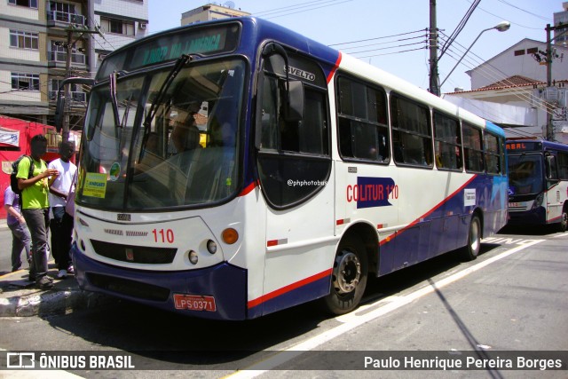 Colitur Transportes Rodoviários 110 na cidade de Barra Mansa, Rio de Janeiro, Brasil, por Paulo Henrique Pereira Borges. Número da foto: #12881789.
