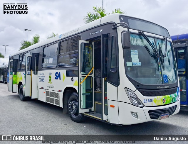 Viação Vaz 02 605 na cidade de Barueri, São Paulo, Brasil, por Danilo Augusto. Número da foto: #12880324.