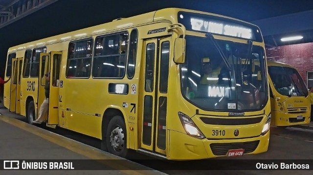 Auto Ônibus Três Irmãos 3910 na cidade de Jundiaí, São Paulo, Brasil, por Otavio Barbosa. Número da foto: #12880533.