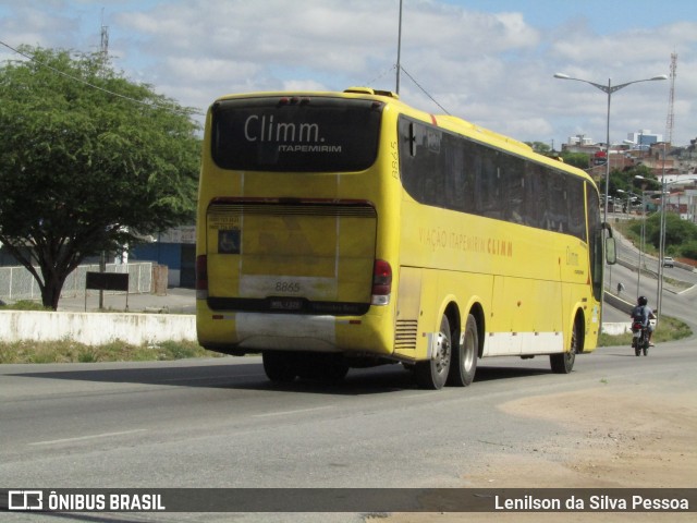 Viação Itapemirim 8865 na cidade de Caruaru, Pernambuco, Brasil, por Lenilson da Silva Pessoa. Número da foto: #12881401.