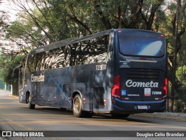 Viação Cometa 721558 na cidade de São Paulo, São Paulo, Brasil, por Douglas Célio Brandao. Número da foto: #12881889.