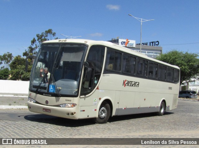 Kaissara - Viação Caiçara 15903 na cidade de Caruaru, Pernambuco, Brasil, por Lenilson da Silva Pessoa. Número da foto: #12881405.