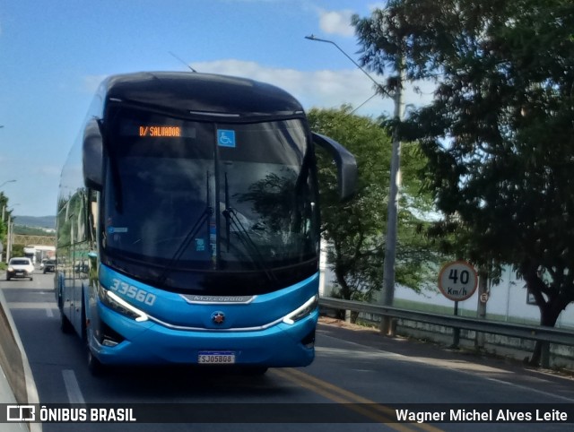 Viação Águia Branca 33560 na cidade de Senhor do Bonfim, Bahia, Brasil, por Wagner Michel Alves Leite. Número da foto: #12881874.