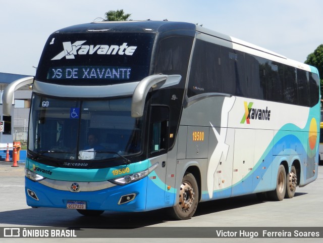 Viação Xavante 19500 na cidade de Goiânia, Goiás, Brasil, por Victor Hugo  Ferreira Soares. Número da foto: #12881618.