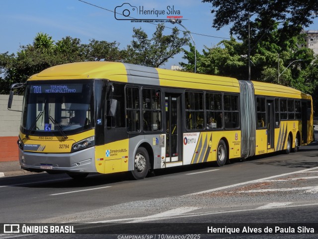 Transportes Capellini 32794 na cidade de Campinas, São Paulo, Brasil, por Henrique Alves de Paula Silva. Número da foto: #12881341.