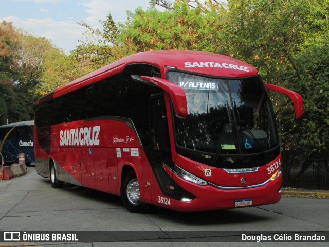 Viação Santa Cruz 36124 na cidade de São Paulo, São Paulo, Brasil, por Douglas Célio Brandao. Número da foto: #12881998.
