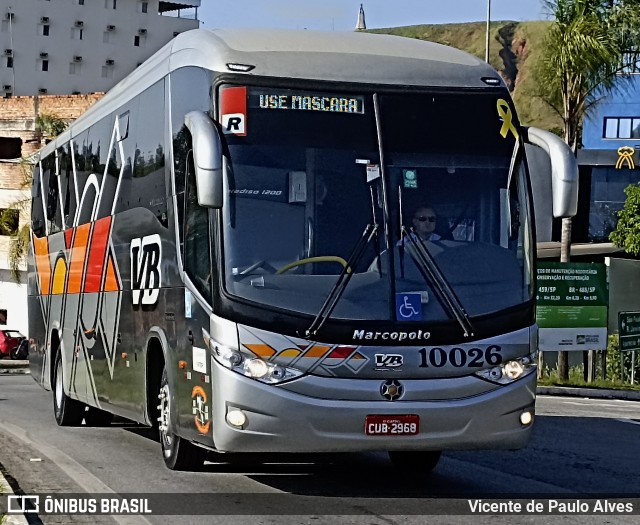 VB Transportes e Turismo 10026 na cidade de Aparecida, São Paulo, Brasil, por Vicente de Paulo Alves. Número da foto: #12880550.