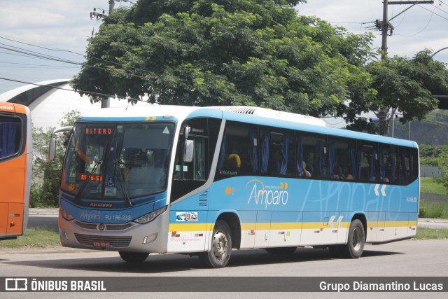 Viação Nossa Senhora do Amparo RJ 186.232 na cidade de Niterói, Rio de Janeiro, Brasil, por Grupo Diamantino Lucas. Número da foto: #12881877.