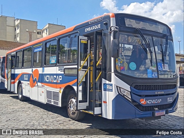 Viação Novacap B51535 na cidade de Rio de Janeiro, Rio de Janeiro, Brasil, por Felipe Costa. Número da foto: #12883970.