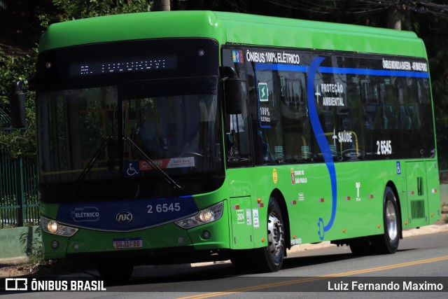 Transcooper > Norte Buss 2 6545 na cidade de São Paulo, São Paulo, Brasil, por Luiz Fernando Maximo. Número da foto: #12884028.