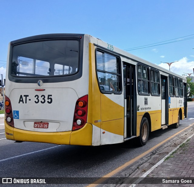 Empresa de Transportes Nova Marambaia AT-335 na cidade de Belém, Pará, Brasil, por Samara Goes. Número da foto: #12883138.
