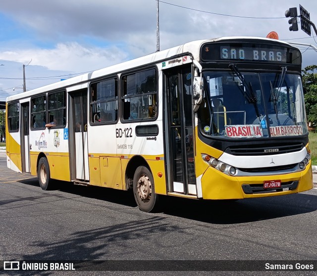 Belém Rio Transportes BD-122 na cidade de Belém, Pará, Brasil, por Samara Goes. Número da foto: #12883106.