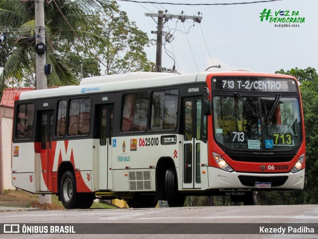 Expresso Coroado 0625010 na cidade de Manaus, Amazonas, Brasil, por Kezedy Padilha. Número da foto: #12884483.