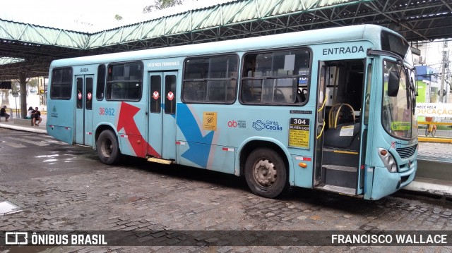 Viação Santa Cecília 36962 na cidade de Fortaleza, Ceará, Brasil, por FRANCISCO WALLACE. Número da foto: #12884116.
