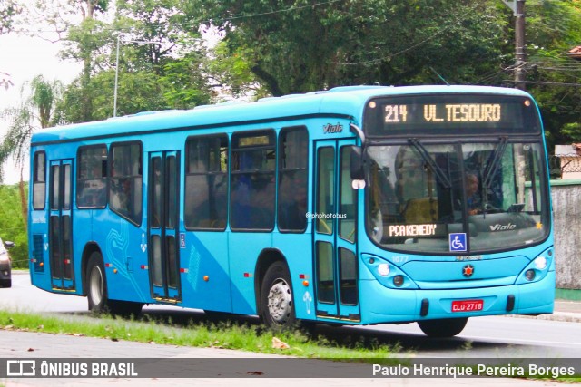 Viação Saens Peña São José dos Campos 1077 na cidade de São José dos Campos, São Paulo, Brasil, por Paulo Henrique Pereira Borges. Número da foto: #12884516.