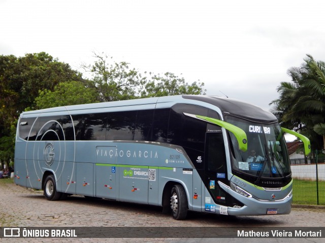 Viação Garcia 82109 na cidade de Joinville, Santa Catarina, Brasil, por Matheus Vieira Mortari. Número da foto: #12883594.