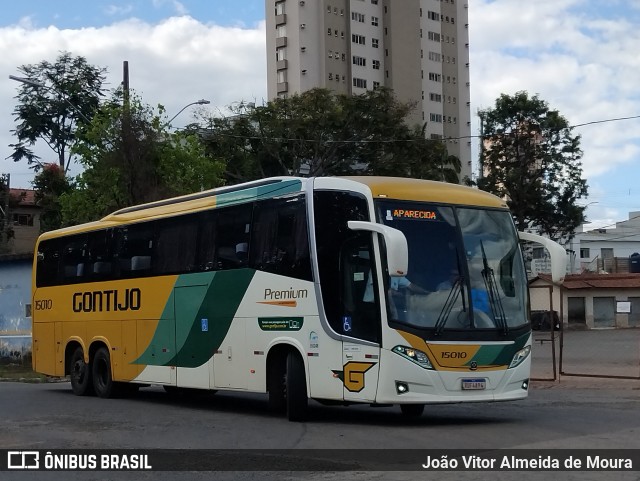 Empresa Gontijo de Transportes 15010 na cidade de Pouso Alegre, Minas Gerais, Brasil, por João Vitor Almeida de Moura. Número da foto: #12884755.