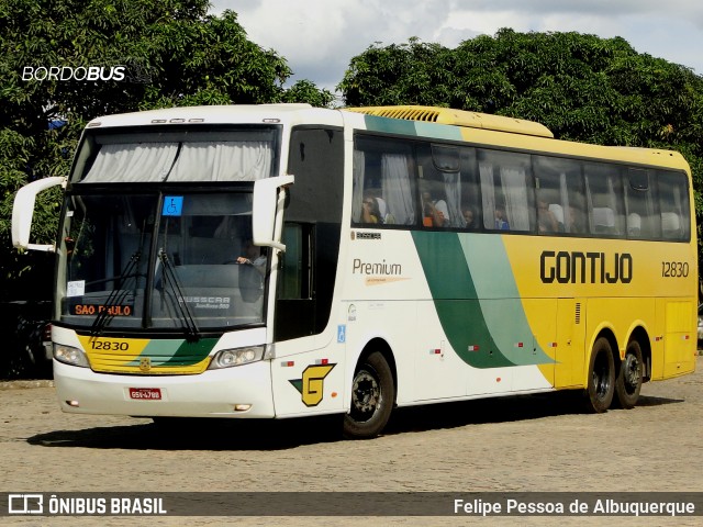 Empresa Gontijo de Transportes 12830 na cidade de Vitória da Conquista, Bahia, Brasil, por Felipe Pessoa de Albuquerque. Número da foto: #12884462.