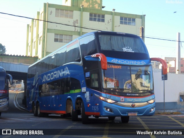 Empresa de Transportes Andorinha 7325 na cidade de Sorocaba, São Paulo, Brasil, por Weslley Kelvin Batista. Número da foto: #12883266.