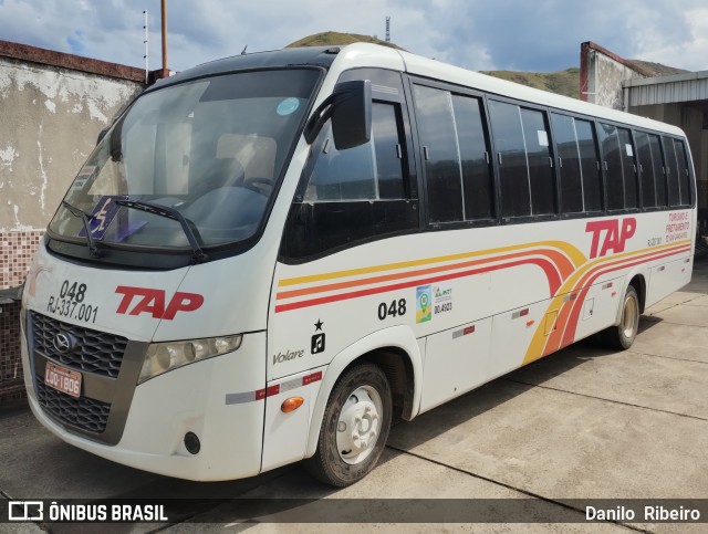 TAP Turismo e Fretamento 048 na cidade de Barra do Piraí, Rio de Janeiro, Brasil, por Danilo  Ribeiro. Número da foto: #12882998.