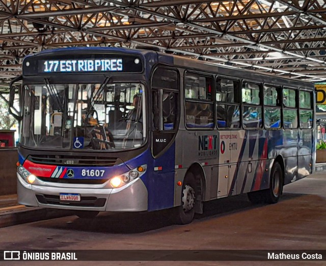 Next Mobilidade - ABC Sistema de Transporte 81.607 na cidade de Santo André, São Paulo, Brasil, por Matheus Costa. Número da foto: #12882817.