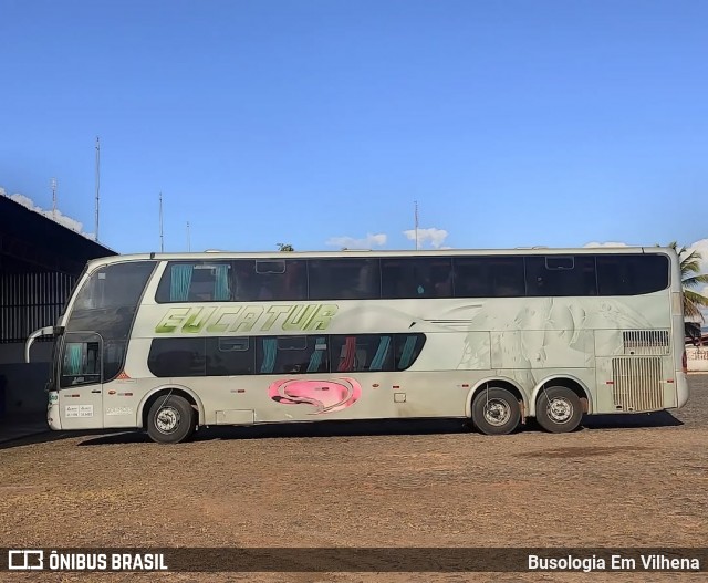 Eucatur - Empresa União Cascavel de Transportes e Turismo 4540 na cidade de Vilhena, Rondônia, Brasil, por Busologia Em Vilhena. Número da foto: #12883618.