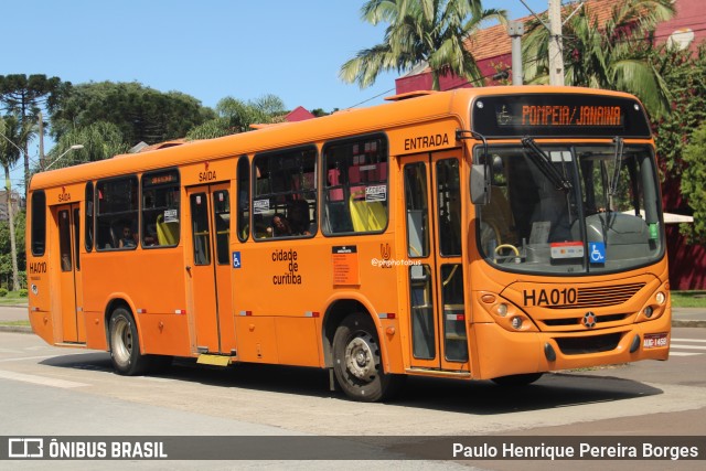 Auto Viação Redentor HA010 na cidade de Curitiba, Paraná, Brasil, por Paulo Henrique Pereira Borges. Número da foto: #12884465.