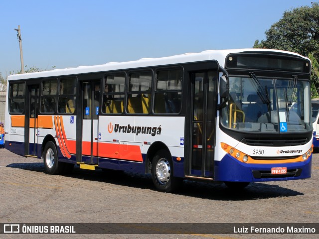 Auto Viação Urubupungá 3950 na cidade de São Paulo, São Paulo, Brasil, por Luiz Fernando Maximo. Número da foto: #12884057.
