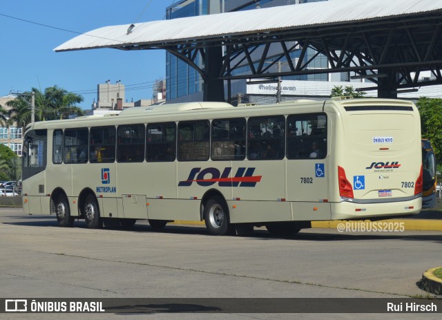 SOUL - Sociedade de Ônibus União Ltda. 7802 na cidade de Porto Alegre, Rio Grande do Sul, Brasil, por Rui Hirsch. Número da foto: #12883670.