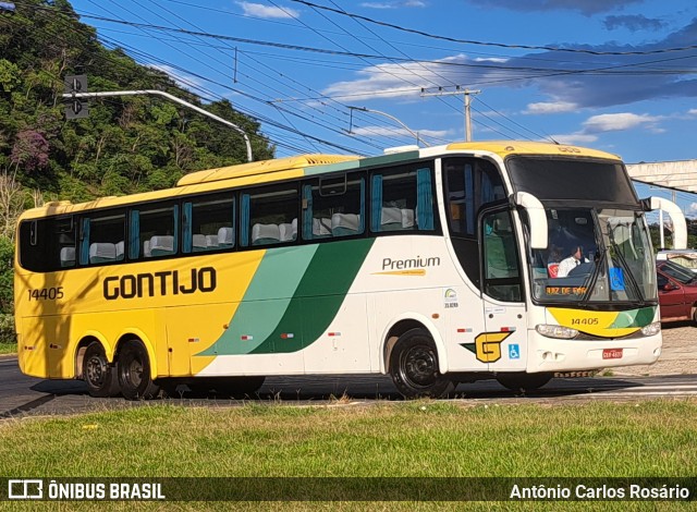 Empresa Gontijo de Transportes 14405 na cidade de Juiz de Fora, Minas Gerais, Brasil, por Antônio Carlos Rosário. Número da foto: #12883481.