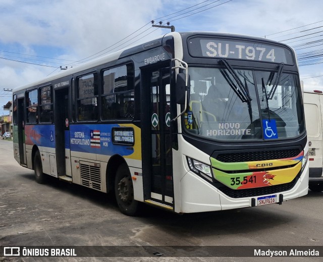 Taguatur - Taguatinga Transporte e Turismo 35.541 na cidade de Paço do Lumiar, Maranhão, Brasil, por Madyson Almeida. Número da foto: #12884217.