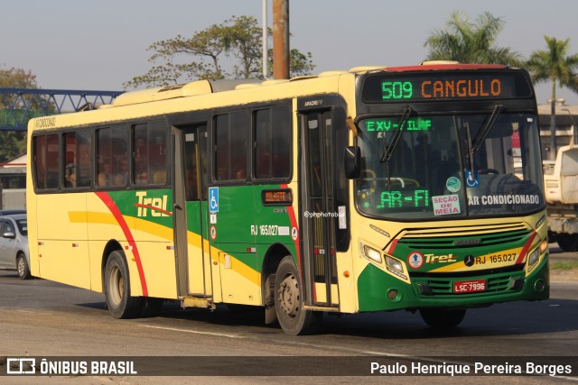 TREL - Transturismo Rei RJ 165.027 na cidade de Duque de Caxias, Rio de Janeiro, Brasil, por Paulo Henrique Pereira Borges. Número da foto: #12884495.