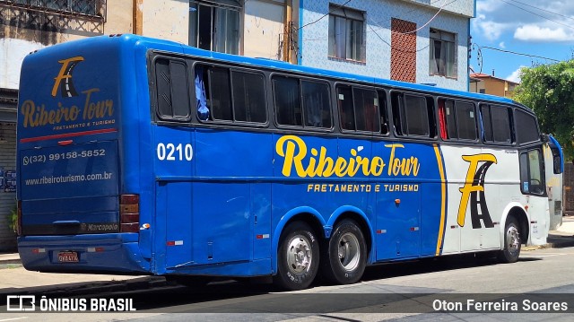 Ribeiro Tour 7777 na cidade de Juiz de Fora, Minas Gerais, Brasil, por Oton Ferreira Soares. Número da foto: #12882671.