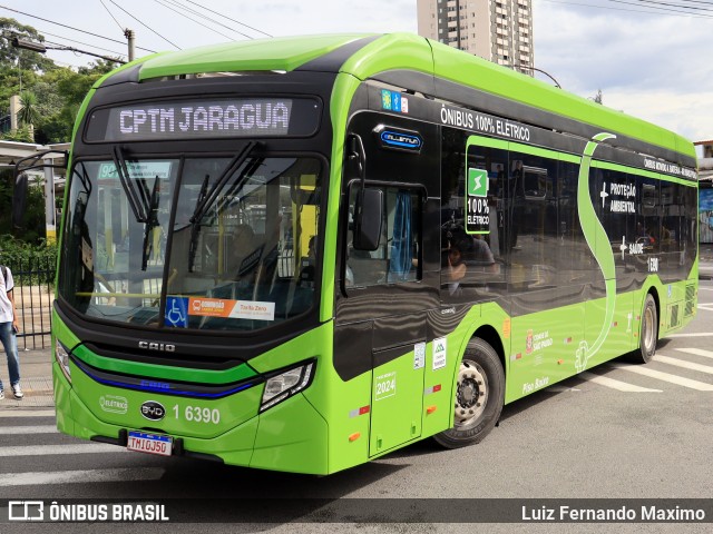 Transcooper > Norte Buss 1 6390 na cidade de São Paulo, São Paulo, Brasil, por Luiz Fernando Maximo. Número da foto: #12884045.