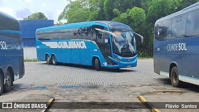Viação Águia Branca 33110 na cidade de Cruz das Almas, Bahia, Brasil, por Flávio  Santos. Número da foto: #12882762.