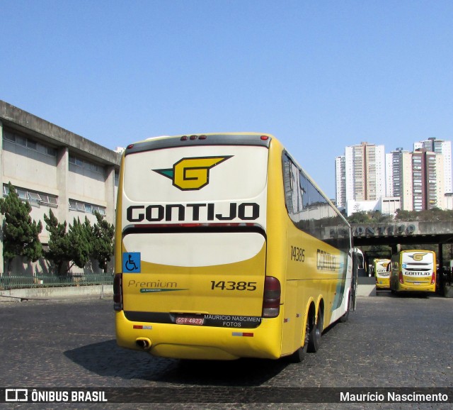 Empresa Gontijo de Transportes 14385 na cidade de Belo Horizonte, Minas Gerais, Brasil, por Maurício Nascimento. Número da foto: #12884345.