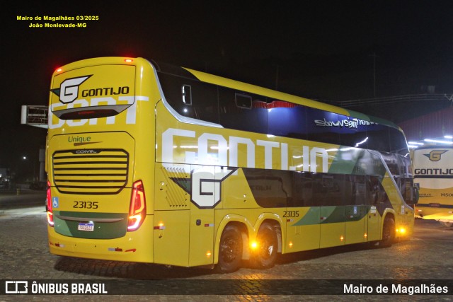 Empresa Gontijo de Transportes 23135 na cidade de João Monlevade, Minas Gerais, Brasil, por Mairo de Magalhães. Número da foto: #12883460.