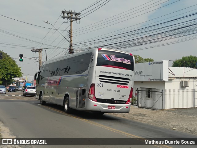 Brunhara Transportes 201 na cidade de Hortolândia, São Paulo, Brasil, por Matheus Duarte Souza. Número da foto: #12884146.