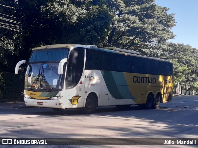 Empresa Gontijo de Transportes 17180 na cidade de Belo Horizonte, Minas Gerais, Brasil, por Júlio  Mandelli. Número da foto: #12884935.